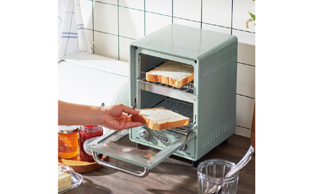 Toffy　オーブントースターK-TS4　カラー：アッシュホワイト 【kt072-010-2】