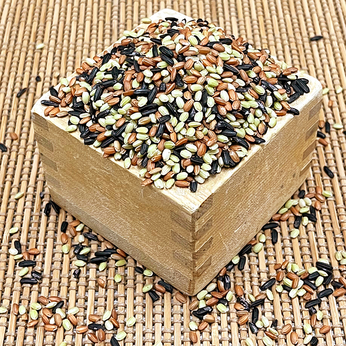 佐賀県産古代米3色MIX 4kg：B270-002