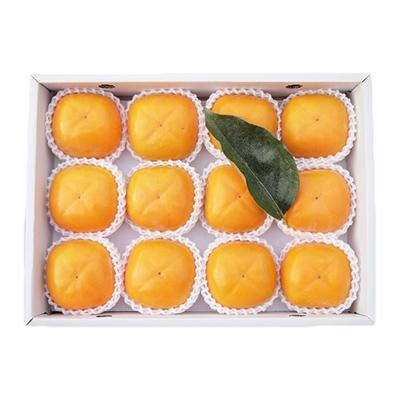 ふるさと納税 橋本市 ケーズファーム　平たねなし柿　12〜13個入　2L〜3Lサイズ
