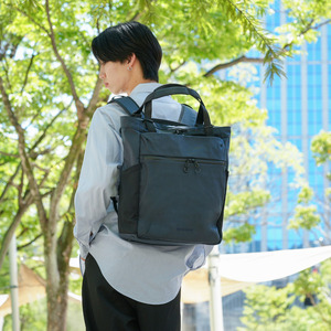 豊岡鞄 ベルーフバゲージ Urban Commuter 2WAY TOTE BAG 3 HA brfUC09HA ネイビー / beruf baggage 2way バッグ トートバッグ リュック ビジネスバッグ メンズ バックパック 鞄 カバン バッグ 16インチノートPC収納