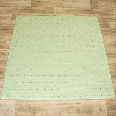 ふるさと納税 泉大津市 抗ウィルス、抗アレル物質、抗菌、消臭、防ダニ【PT-5】カーペット　190×190　グリーン |  | 01