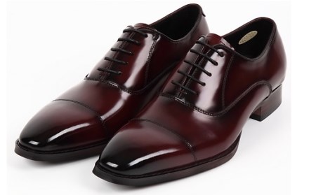 【浅草の靴】クリスチャンカラノ 本革ビジネスシューズ[TK-490](サイズ：26.0cm、カラー：ワイン)_0045-009-T03-3-4
