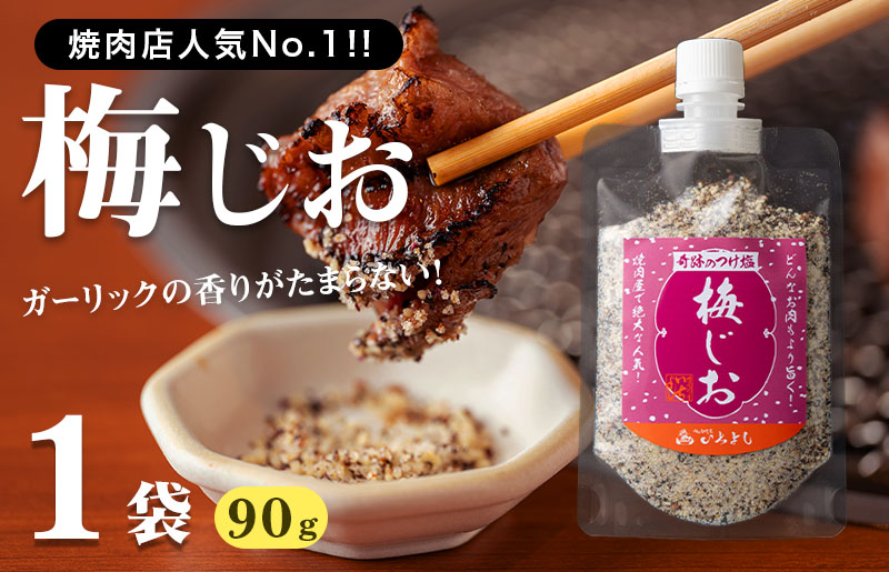 【スピード発送】焼き肉専門店 梅じお ガーリック スパイス 90g×1袋 お試し【大阪 泉佐野 大阪府 泉佐野市】