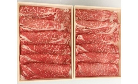 【24年1月上旬より順次発送】博多和牛 すきしゃぶ用 赤身肉 700g