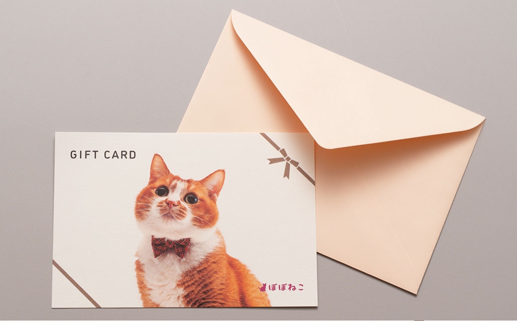 ぽぽねこ ギフト券 9,000円分（封筒タイプ）