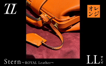 Stern～ROYAL Leather～ LLサイズ（オレンジ） K338-004_02 バッグ 高級革 おしゃれ