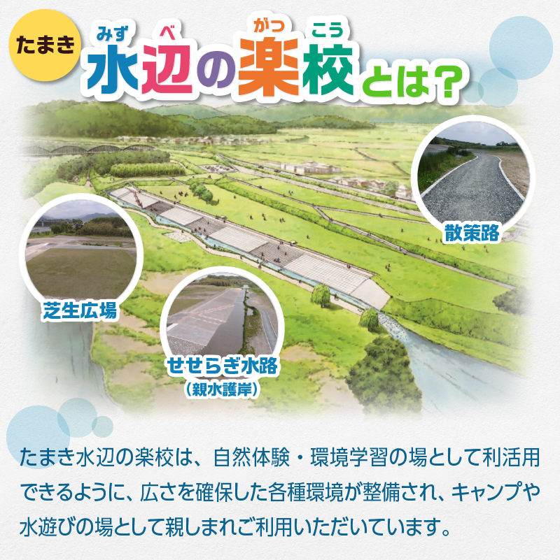 【返礼品なし】三重県玉城町への寄附「たまき水辺の楽校」を応援！！寄附額5,000円