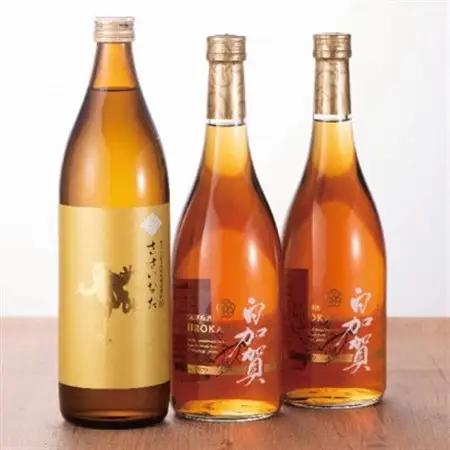 熟成濃厚梅酒白加賀・本格麦焼酎ささいなた3本セット_酒・アルコール 梅酒    酒・アルコール 麦焼酎 焼酎 _【1267975】