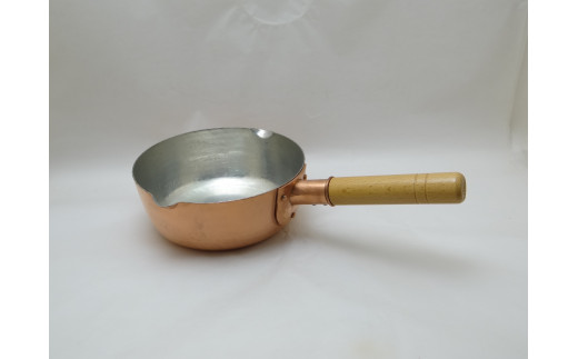 銅製手打ち鎚目雪平鍋18cm FC050051