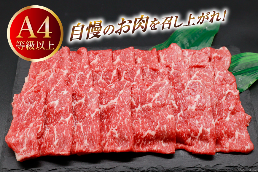 【A4等級以上】 肉 牛肉 宮崎牛 モモ赤身 スライス 600g×2 計1.2kg [牛心フードサービス 宮崎県 美郷町 31bm0011] 冷凍 小分け ブランド牛 赤身 もも モモ もも赤身