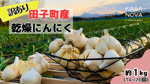 【訳あり】青森県田子町産乾燥にんにく『１kg』