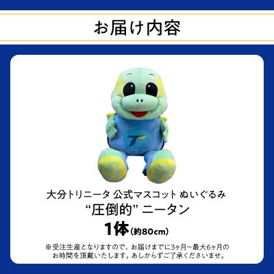 ふるさと納税 大分市 大分トリニータ公式マスコットぬいぐるみ「“圧倒的”ニータン」_R09004 |  | 03