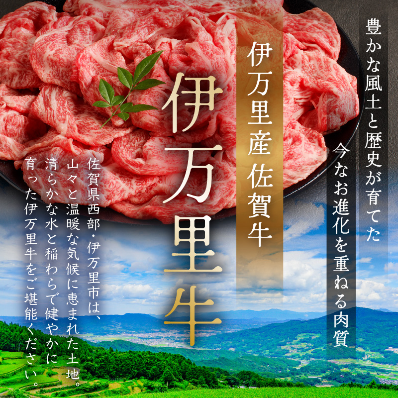 伊万里牛かたロース 切りおとし すき焼き 炒め物 300g 061-J1866_イメージ3