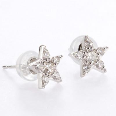 ふるさと納税 大月市 PT900ラボグロウンダイヤモンド　ピアス　スター　0.30ct　LDP16356A |  | 01