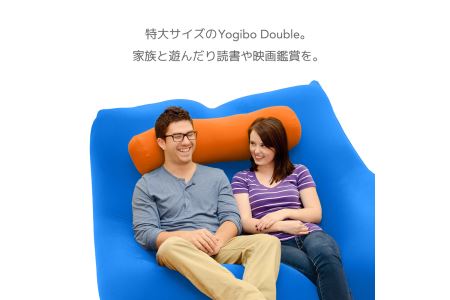 M371-3　ビーズクッション　Yogibo Double(ヨギボー ダブル)オレンジ