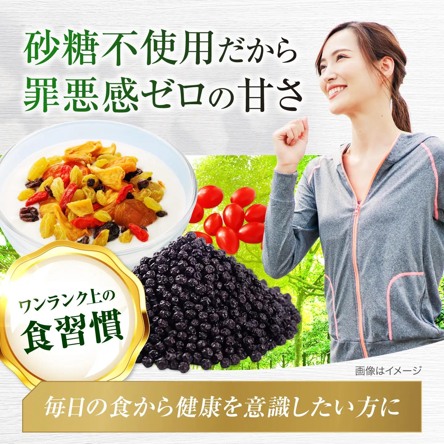 ワイルドブルーベリー350gセットB(ヨーグルト用ミックス)【多々楽達屋】砂糖不使用 ドライフルーツ パイン たたらちや tataratiya   [MAD012]