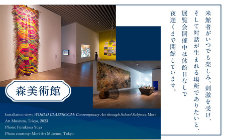 【六本木ヒルズ ペア体験】森美術館・東京シティビュー/グランド ハイアット 東京 食事券