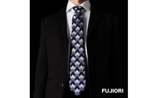 甲州織物ネクタイ TSURUIKI【FUJIORI】【リード】｜ネクタイ 甲州織物 甲州織 甲斐絹 郡内織  シルク  ファッション   シルクネクタイ