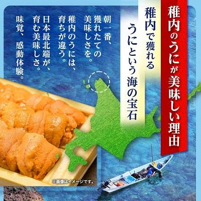ふるさと納税 稚内市 令和8年発送 先行受付【厳選PREMIUM】美味しいウニは昆布の名産地にあり!生むらさきうに360g |  | 02
