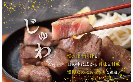 松阪牛 サイコロ ステーキ (モモ・バラ)240g×3P　SS3