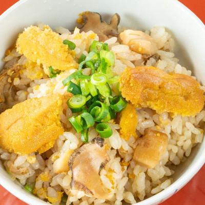 ふるさと納税 宮古市 浄土ヶ浜パークホテル【瓶ドン5本セット】&海鮮焼きウニ炊き込みご飯の素 |  | 02