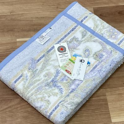 ふるさと納税 泉大津市 泉大津産　先白FBZ　タオルケット シングル 140×200cm (ブルー) S-13196BL |  | 01