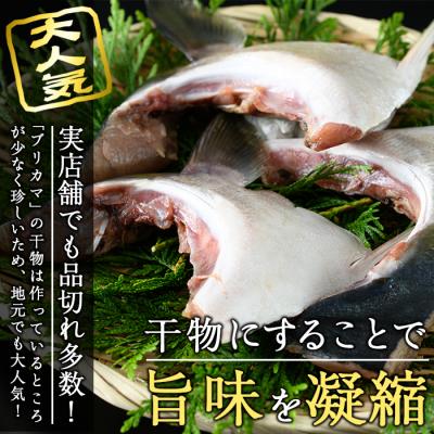 ふるさと納税 佐伯市 <お試し用>ひもの丸丁の塩ブリカマ(3〜4枚入り)×2パック |  | 02