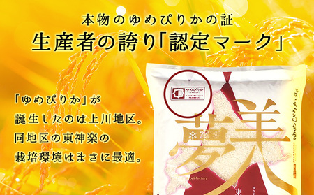 【お米の定期便】ゆめぴりか 5kg 《無洗米》全6回【定期便・頒布会特集】