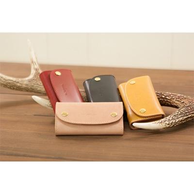 ふるさと納税 福崎町 本革キーケース/ワイン |  | 02