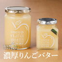 【ふるさと納税】濃厚りんごバター 計4本（大瓶410g×2本　小瓶200g×2本）《信州うちやま農園》 フルーツ 果物 りんご 林檎 サンふじ バター ジャム