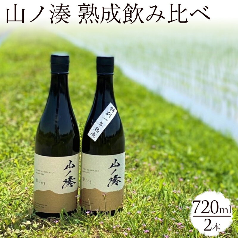 【ふるさと納税】 日本酒 酒 お酒 山ノ湊 熟成飲み比べセット 720ml 2本 渡辺屋 y30‐339 送料無料