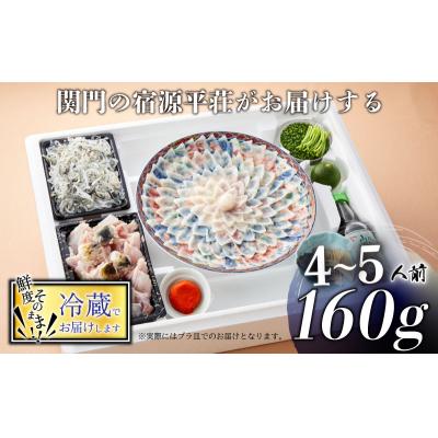ふるさと納税 下関市 とらふぐ 刺身 と ふぐちり セット 4〜5人前 FL204