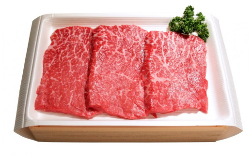 
国産 牛肉 鶴形牛モモステーキ 150g×3枚 A4ランク以上 秋田県産
