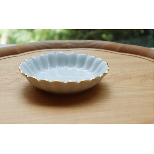 有田焼 White×Gold手塩皿５枚セット まるふく 豆皿 小皿 シンプル おしゃれ 小皿揃い カジュアル A20-458_イメージ5