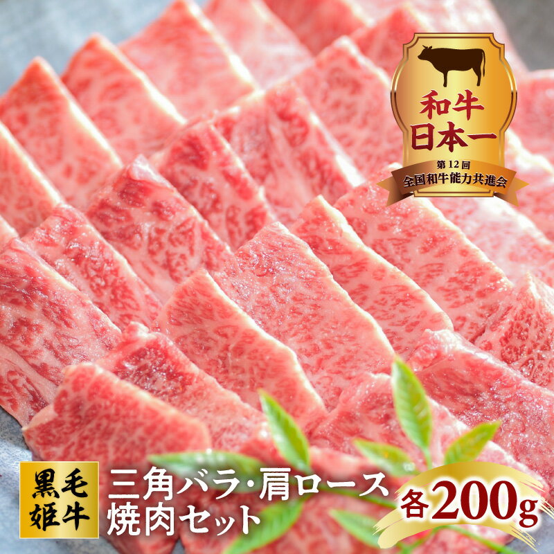 【ふるさと納税】和牛日本一！ 黒毛姫牛 三角バラ・肩ロース焼肉セット ふるさと納税 鹿児島市 鹿児島県産 国産 国内産 未経産 A4 オリジナルブランド肉 お肉 牛肉 和牛 国産牛 黒毛和牛 三角バラ バラ 肩ロース カルビ 焼き肉 焼肉 BBQ 送料無料 敬老の日 Z