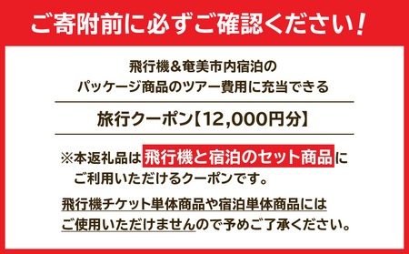 奄美市 に 泊まる ふるさと納税 旅行 クーポン【 12,000円 分 】 A184-004 割引券 ツアー 電子クーポン