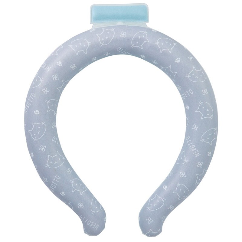 
                  涼感リング ネッククーラー 【サイズM・L 選択可】 ねこっと ネコ柄 スケーター〈skater〉 猫柄 女の子 冷感素材 冷感 暑さ対策 ひんやり 奈良県 奈良市 なら
                