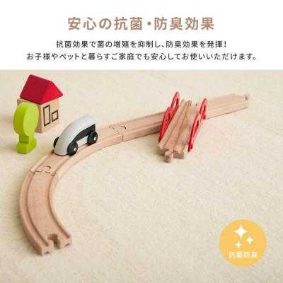 ふるさと納税 泉大津市 ペットにもやさしい　抗菌。防臭カーペット　江戸間8帖　1枚　ブラウン　600094580 |  | 03