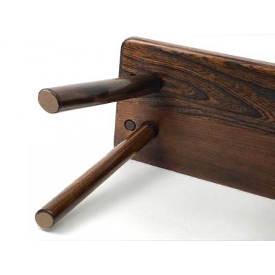 ふるさと納税 出雲市 けやき　手付きスツール　漆塗り【19_4-001】 |  | 01