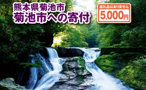 菊池市への寄付(返礼品はありません) 熊本県 菊池市 返礼品なし 1口 五千円st-p