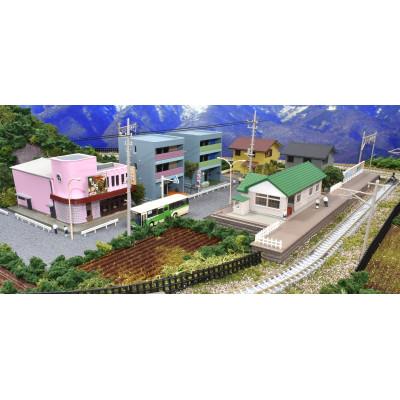 ふるさと納税 南箕輪村 Nゲージ 鉄道ジオラマレイアウト 複線 引込駅 90×60cm(片渡り線) |  | 03