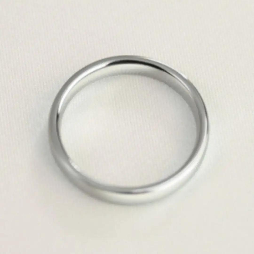 純チタン甲丸リング (幅3mm) 15号 | アクセサリー リング