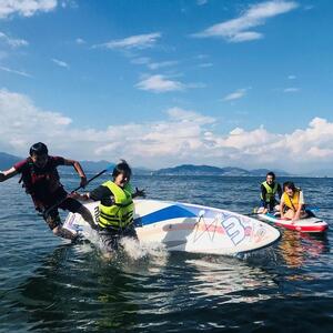 貸し切り！はじめてのSUP体験＠宮島