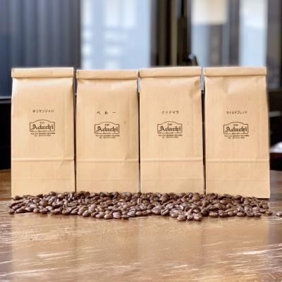 ふるさと納税 関市 カフェ・アダチ　コーヒー豆　中深煎り　セット 300g×4種 |  | 01