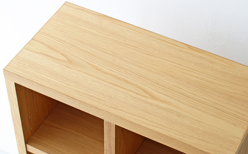 オープンラック 木製 オーク材 幅76 奥行38 高さ148 収納 木製 棚 無垢材 ラック 見せる収納 棚 秋山木工 秋山木工株式会社 家具 インテリア シンプル おしゃれ 国産 静岡県 藤枝市