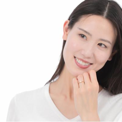 ふるさと納税 富士川町 クローバーダイヤモンドリング　0.15CT　R3989DI-Y #10 |  | 03