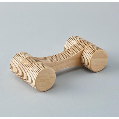 ふるさと納税 芦別市 PLYWOOD laboratory　Paper-Wood クルマ形オブジェ「car」(L)
