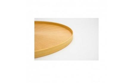 Round Rays Tray L ホワイトアッシュ White Ash  ｜トレー プレート お皿 皿 食器 インテリア