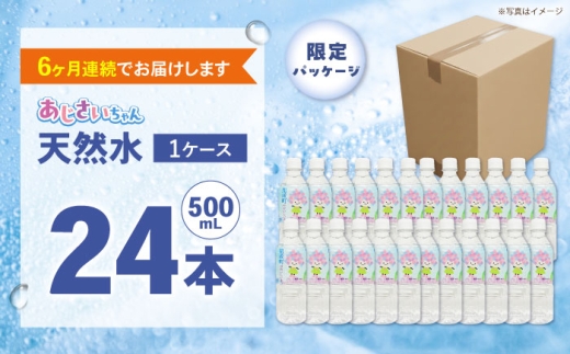 【全6回定期便（毎月お届け）】ミネラルウォーター （500mL×24本）×1箱 [BDBE003-10]