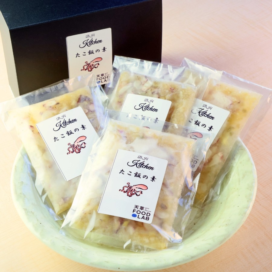 ＜天草FOOD LAB＞たこ飯の素 240g×4袋